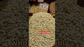 Dry fruits wholesale market in Delhi ll