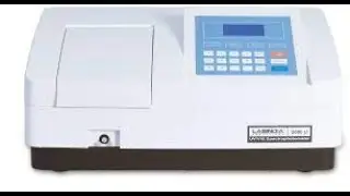 UV-Visible absorption peak analysis using Lab India spectroscopy instrument
