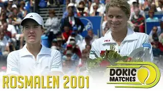 Justine Henin vs Kim Clijsters - WTA tour Rosmalen 2001, Final