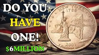 Most Valuable U.S. State Quarter Dollar Coins | Rare Quarters Worth Thousands Today!
