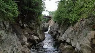 the flume west branch ausable river