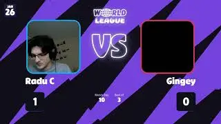 GeoGuessr World League Week 10 - Radu C vs Gingey