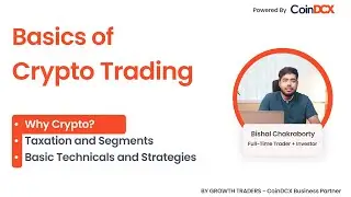 Basics of CRYPTO TRADING | Market Segments and Taxation | How to Get Started on CoinDCX