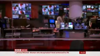 BBC News Blooper - Cut to empty chair briefly (28 October 2022)