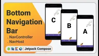 Kotlin - Jetpack Compose | Bottom Navigation Bar #1