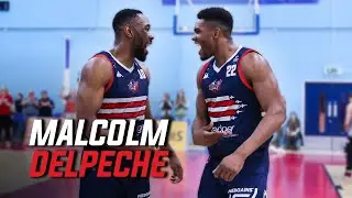 Malcolm Delpeche's HUGE game-winning BLOCK! | BBL Playoffs