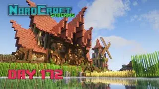 Nardcraft | DAY 172 - Working on a new Wither Skelly Farm - Minecraft Stream VOD