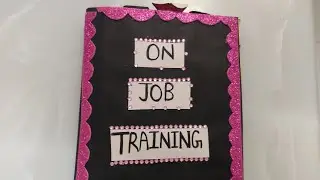 Project File | On Job Training | Practical File | Retail | NSQF | Learning Skill | Jyoti Sikka