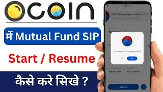 How to Resume Paused SIP in Coin | Coin App me Paused SIP Resume Kaise Kare