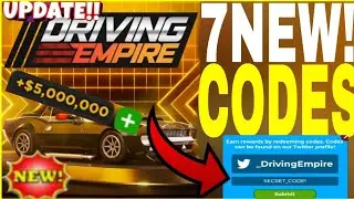 NEW UPDATE 😲 ALL WORKING CODES DRIVING EMPIRE _2025_WORKING CODES(ROBLOX)