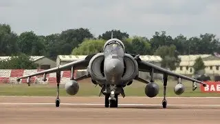 Harrier II EAV-8B+ Spanish NAVY arrival at RAF Fairford RIAT 2019 AirShow