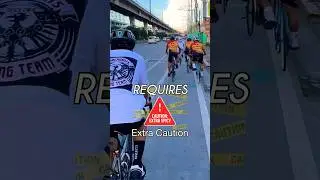 EXTRA CAUTION Required #cycling #bike #bikelover #viral #video #mtb #speed #road