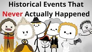 8 Historical Events That Never Actually Happened | Sketchy Logic Explains