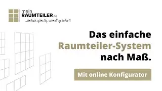 Raumteiler & Raumtrenner nach Ma&szlig; | Mein-Raumteiler.de
