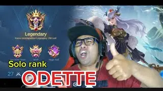 PERJUANGAN SOLO RANK MAGE ODETTE 