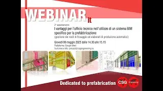 I Vantaggi per l'ufficio tecnico nell'utilizzo di un sistema BIM specifico per la prefabbrica