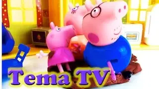 Пластилин Плей до плюс Большой набор домик свинки Пеппы New Peppa pig&rsquo;s house playset