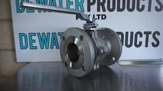 Ball Valve DN80 Stainless Steel CF8M Flanged ANSI 150LB