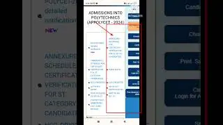 #trending #new #appolycet-2024 #counceling processing part-1