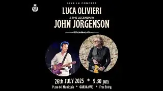 Luca Olivieri & The Legendary John Jorgenson a Garda