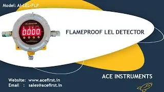 Flameproof LEL Detector for measuring Combustion Gases - Hydrogen Methane, Isobutane, Propane & LPG