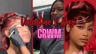 Valentine&rsquo;s Day photoshoot GRWM | LAIDBYVDAY