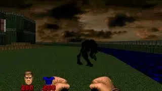 Spectre and Nightmare Imp test - Doom Ultimate Enhanced