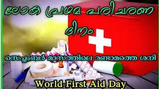 World First Aid Day in Malayalam | ലോക പ്രഥമ പരിചരണ ദിനം |September #Specialkidsmalayalam, #Firstaid