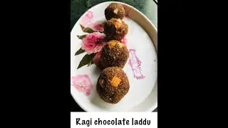 Ragi chocolate laddu | No sugar | Guilt free laddus | Iron & protein packed Laddu | Healthy recipe