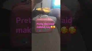 Pretty Mermaid makeup bag🥰🥰
