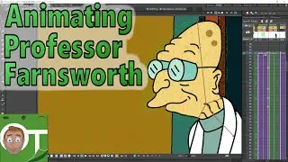 Animating Professor Farnsworth - in OpenToonz