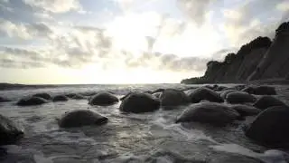 Mendocino County bowling ball Beach