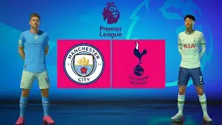 FIFA 22 - Man City vs Tottenham Full Match | Premier League 22/23 [PC]
