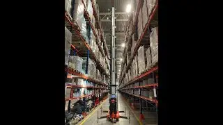 Warehouse inventory counting robot - 1sec per pallet, 100% safe, 100% accurate data!