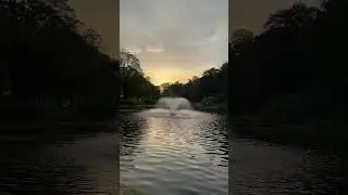 Evening walk around The Hague, Netherlands