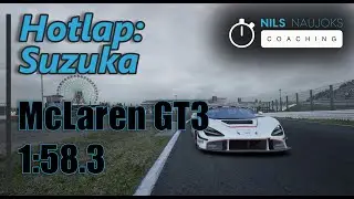 McLaren 720s Hotlap @ Suzuka (1:58.3) - Assetto Corsa Competizione