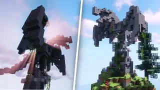 Drachenstatue bauen in Minecraft🔥🐲 - Lets Build Minecraft