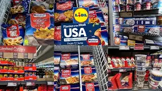 LIDL FLAVOUR OF THE WEEK: USA FROM THURSDAY 12 JUN 2025 | LIDL | TRAVELANDSHOP WITH ME