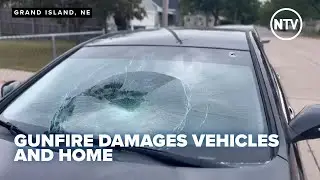 Gunfire damages vehicles and home in Grand Island