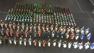 Lego Castle gute & b&ouml;se Ritter Armee / Good & Evil Army Epic Battle