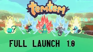 Temtem live! | beginner content | !drops | 1.0 launch