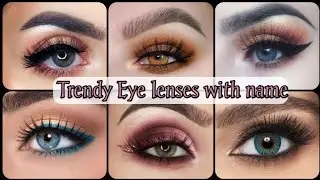 Different Color of Eye contact lenses with name//Trendy colors of eye lenses//SRI Fashion's Official