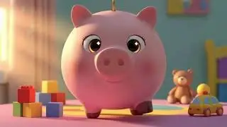 Good Habits for Toddlers🐷💰Piggy Bank Song for Kids