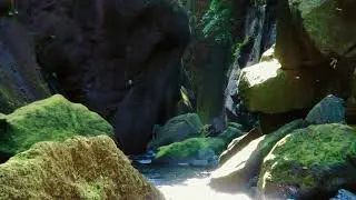 Yufu River Canyon Oita Ken Japan