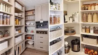 Creative Kitchen Pantry Designs to Maximize Storage Space and Organization | Kitchen Decor