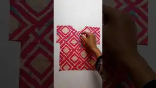 Easy cutting method | Baby top design #EasyDressCutting#BabyTopDesign #FrontButtonTop #babyfashion