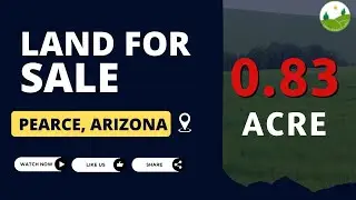 0.83  acre land for sale in Pearce, Arizona [115-12-085]