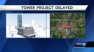 Construction delayed for Iowa&rsquo;s third-tallest building