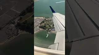 Top down view of castle island in Boston #automobile #animation #airventure #airplane #747