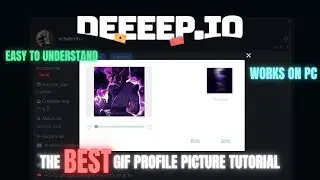 The Best GIF Profile Picture Tutorial in Deeeep.io
